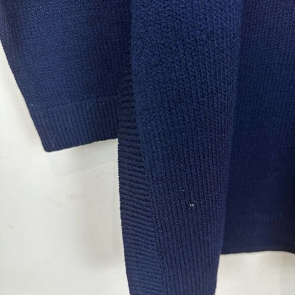 St.John Basics VTG USA Navy Blue Long Crewneck Sweater Women’s M‎ - Picture 6 of 7
